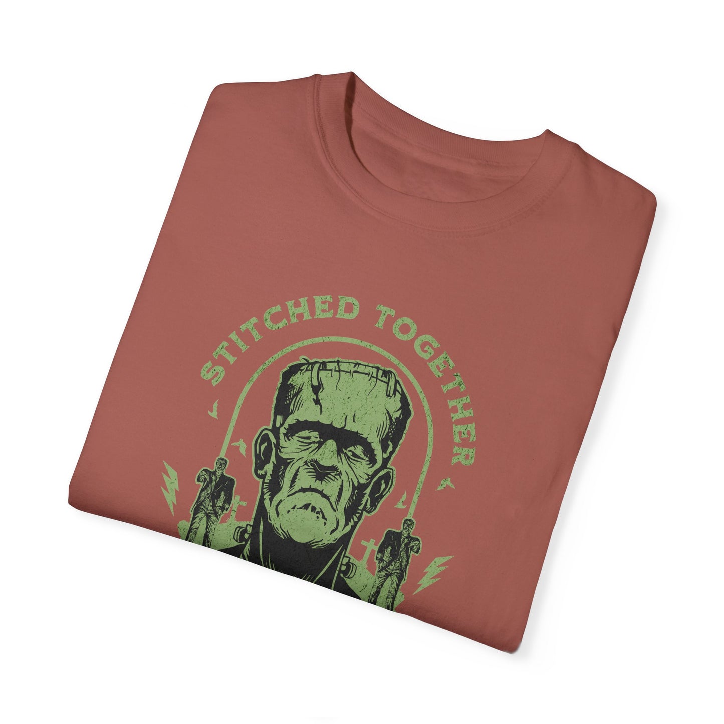 Frankenstein Monster Vintage Halloween inspired T-Shirt Distressed Style