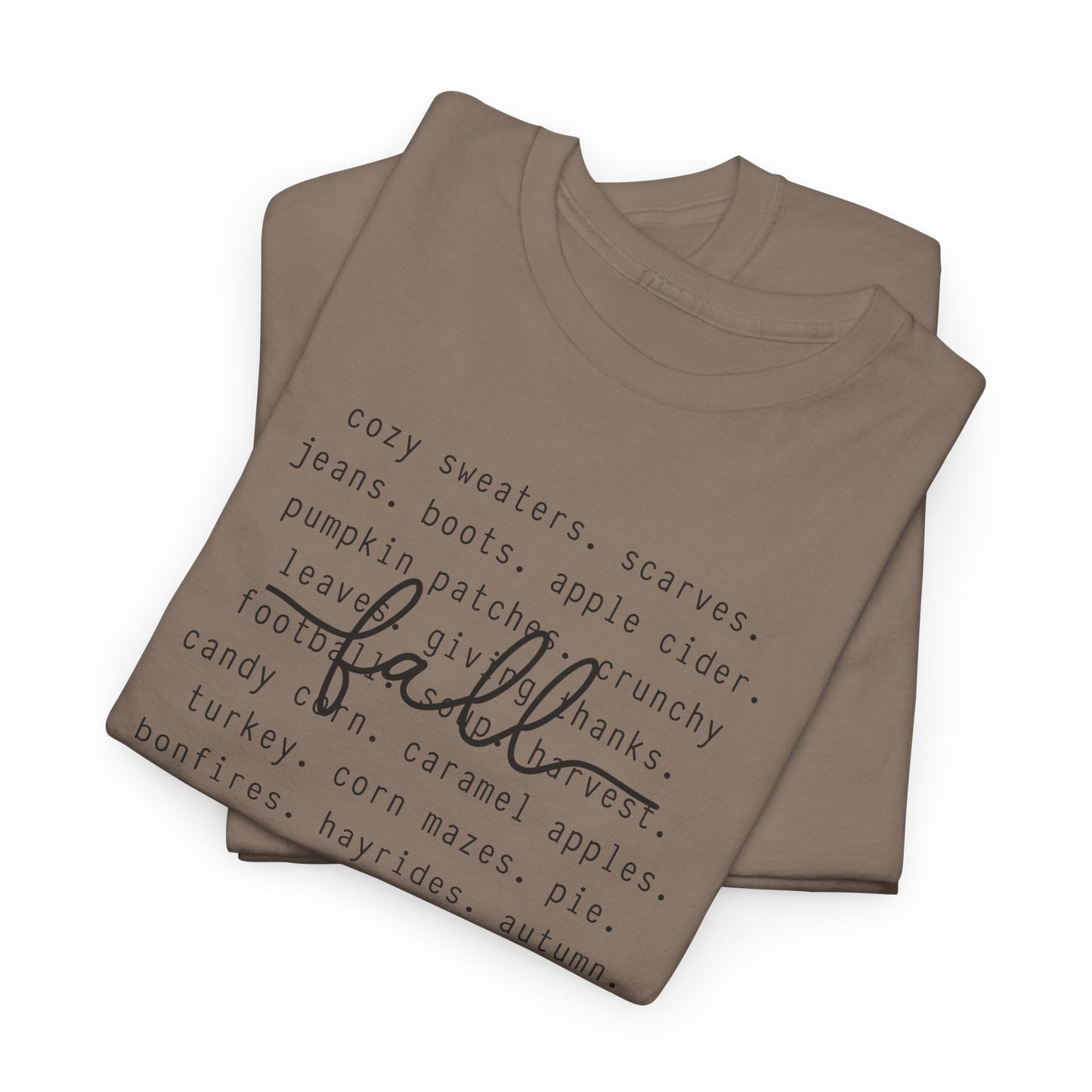 Fall Definition T-Shirt - Cozy Pumpkin Patch Shirt for Autumn Comfort, Fall Words Shirt