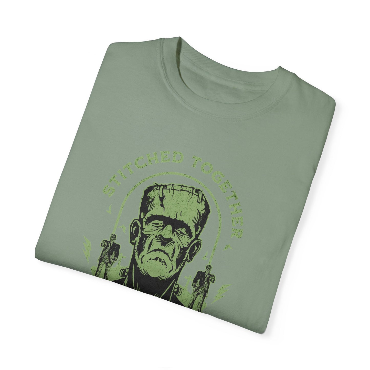 Frankenstein Monster Vintage Halloween inspired T-Shirt Distressed Style