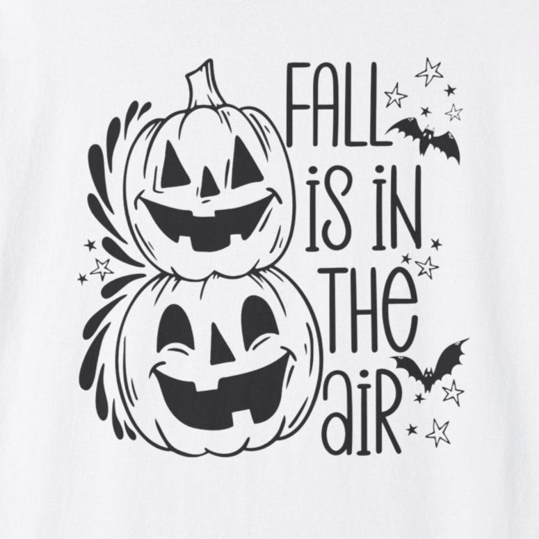 Fall Is In the Air Pumpkin Short Sleeve Tee