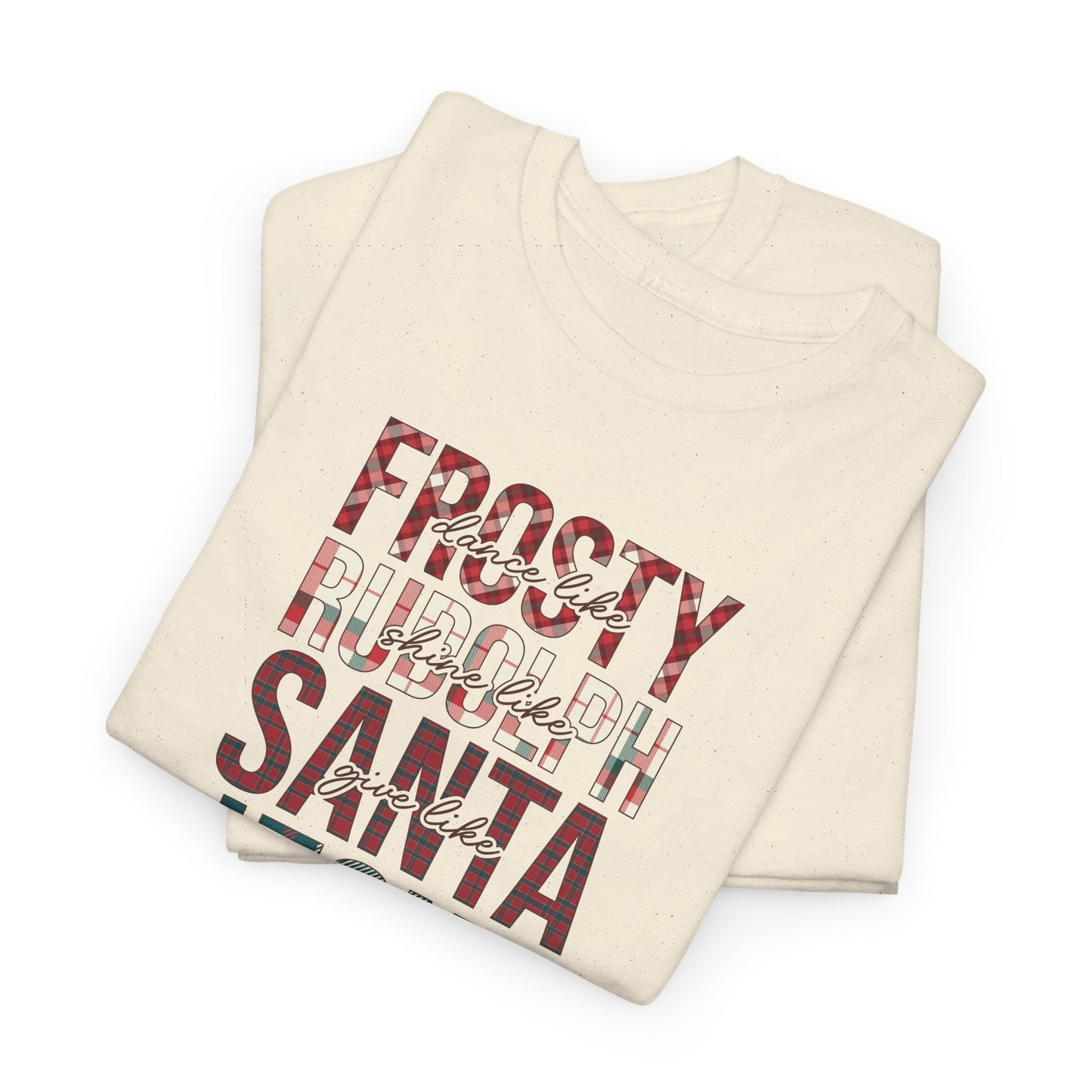 Holiday Cheer Shirt: Dance, Shine, Give, Love - Christmas Family Tee