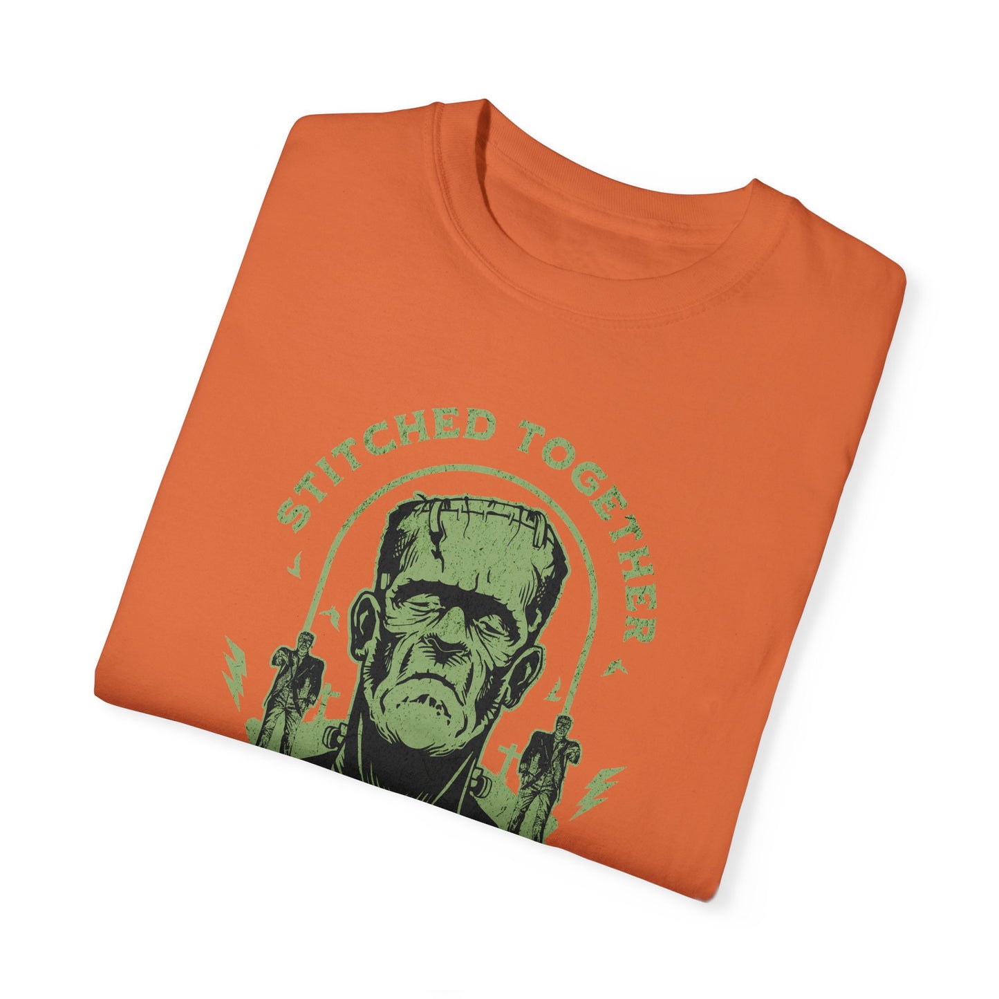 Frankenstein Monster Vintage Halloween inspired T-Shirt Distressed Style