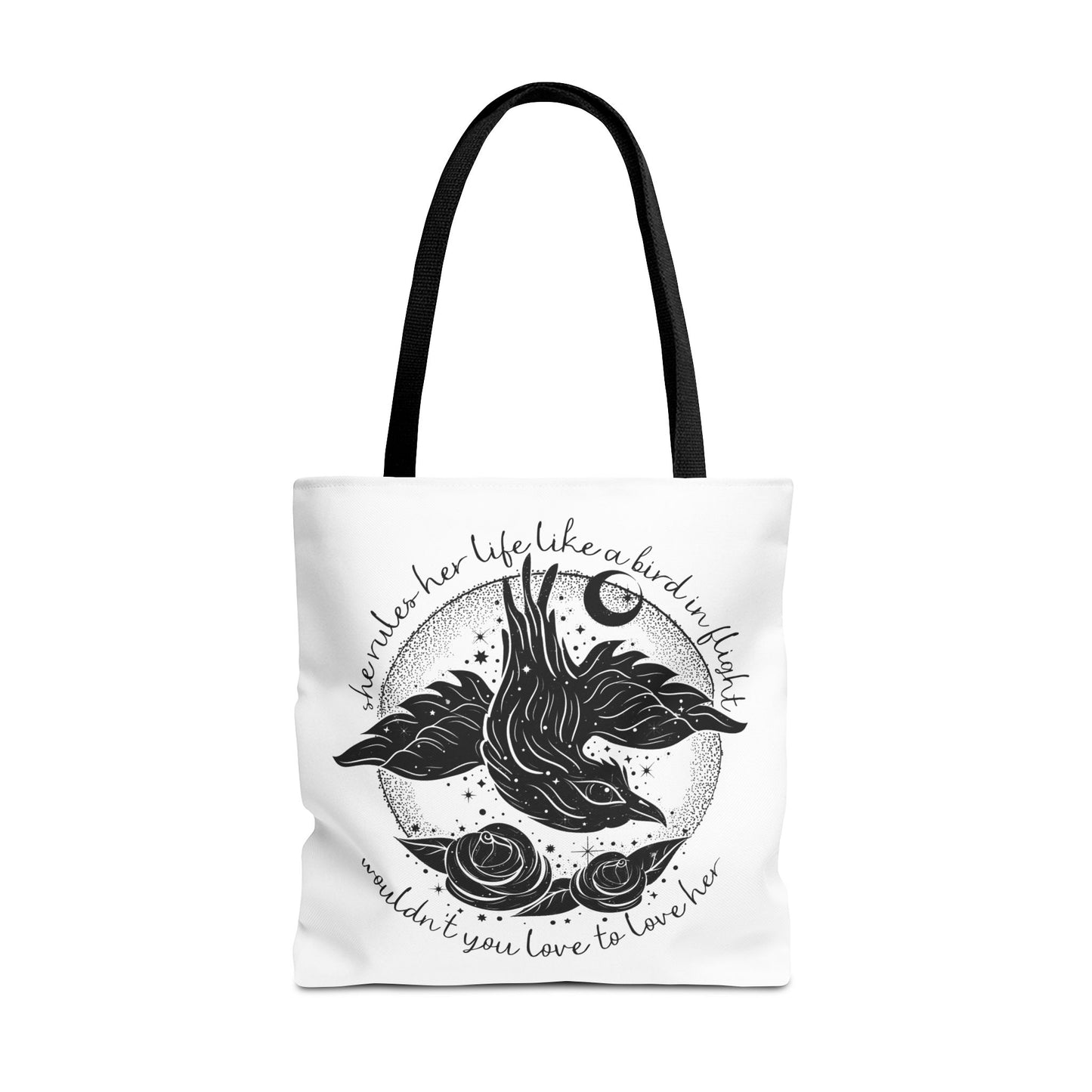 Rhiannon Bird In Flight Grocery Tote Bag