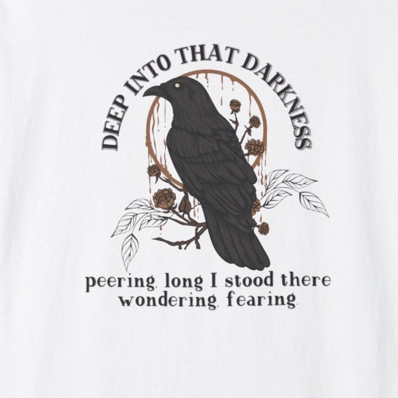 Edgar Allan Poe The Raven Inspired Short Sleeve Tee