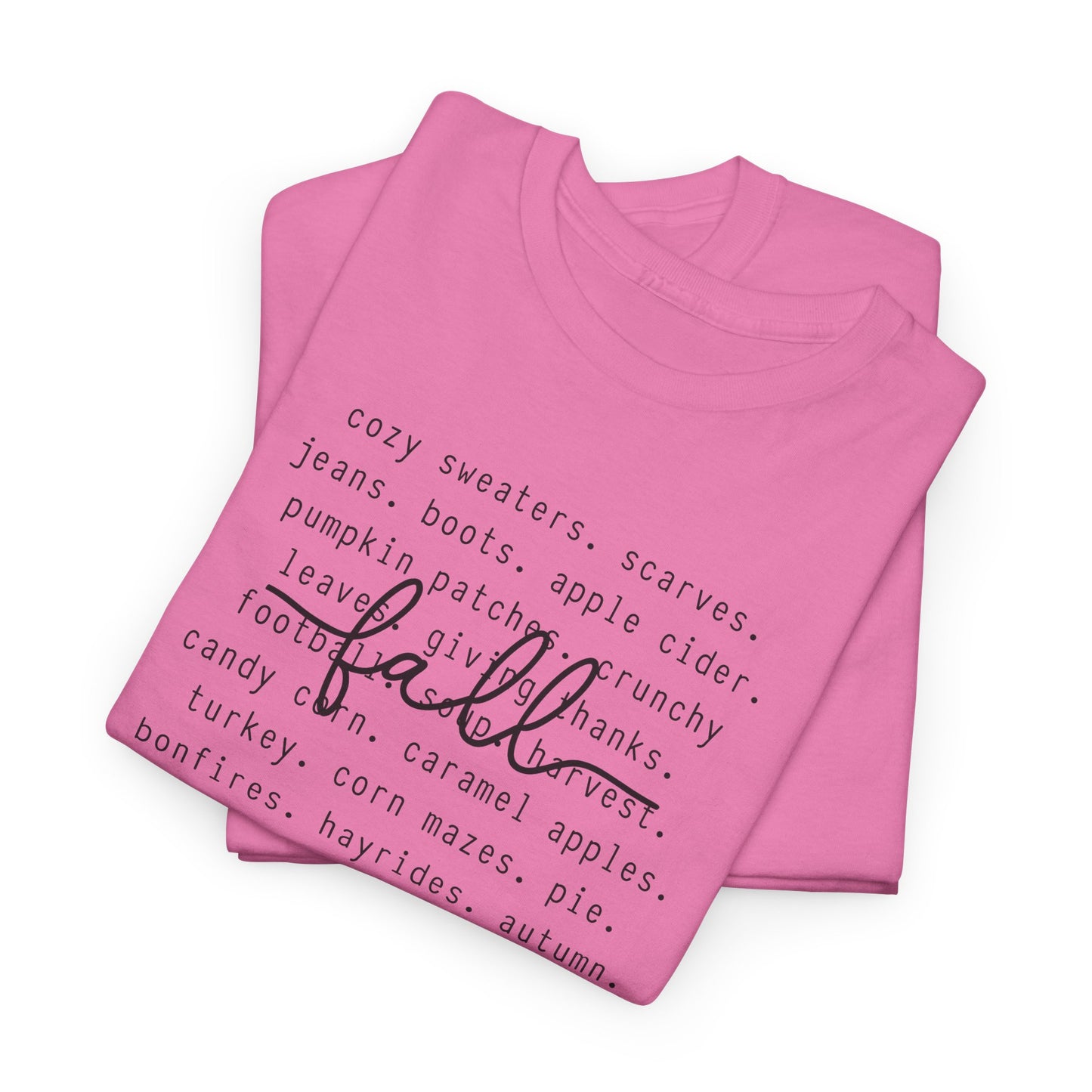 Fall Definition T-Shirt - Cozy Pumpkin Patch Shirt for Autumn Comfort, Fall Words Shirt