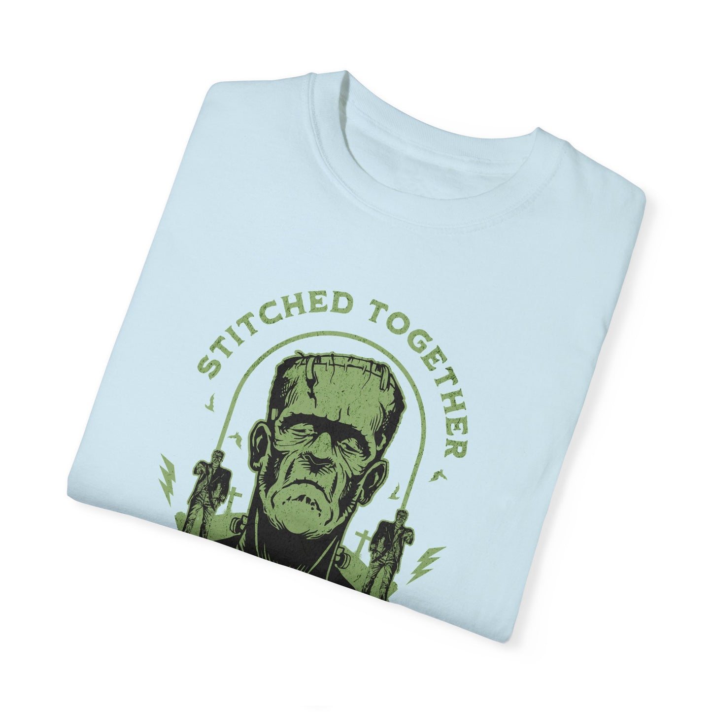 Frankenstein Monster Vintage Halloween inspired T-Shirt Distressed Style