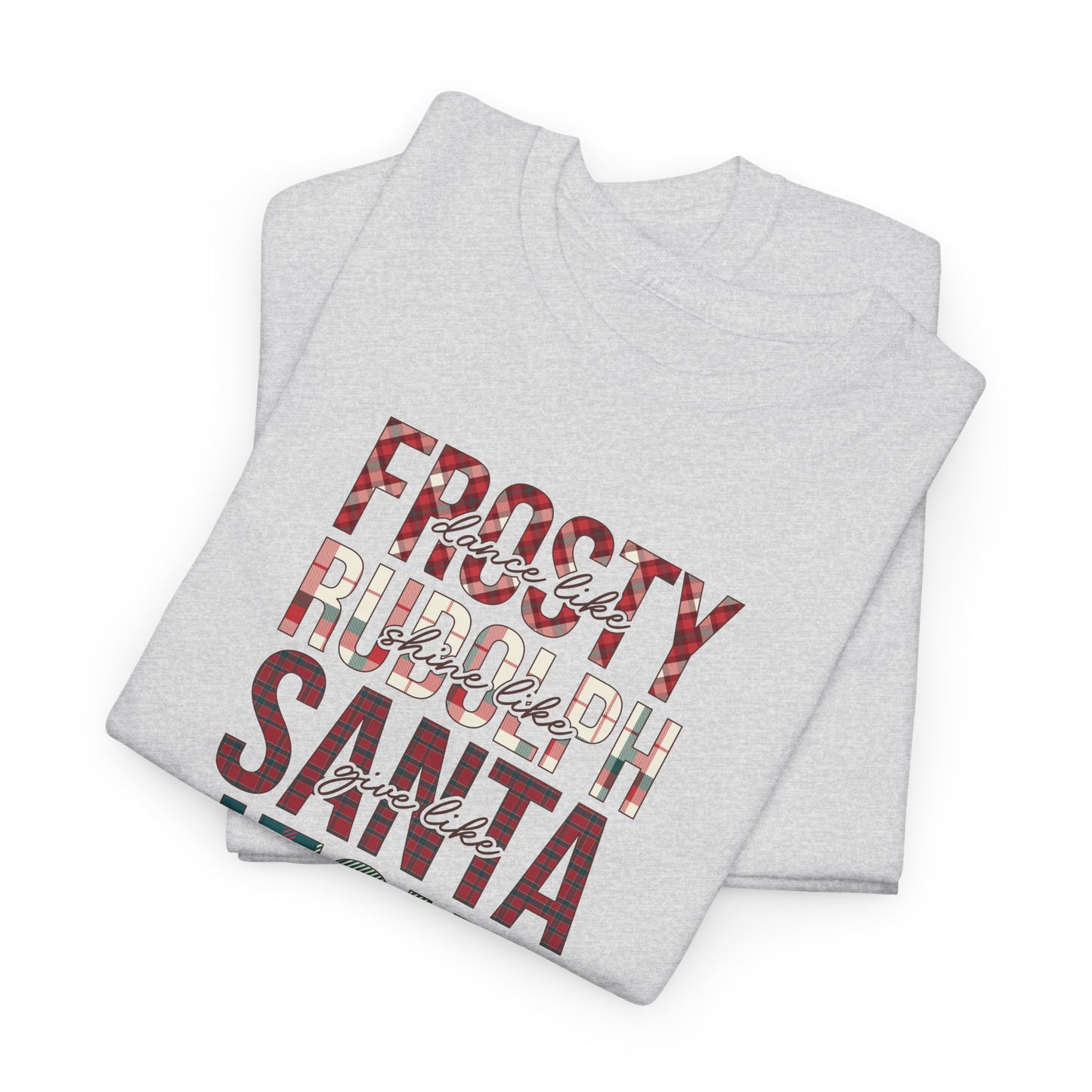 Holiday Cheer Shirt: Dance, Shine, Give, Love - Christmas Family Tee