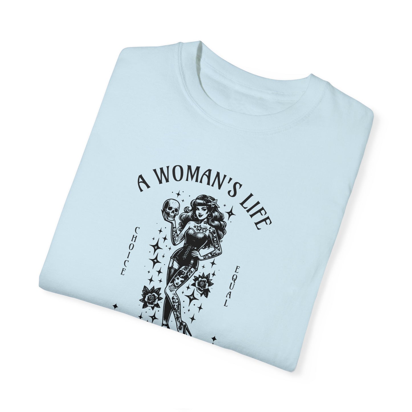 A Woman's Life Is Her Own To Control Shirt Pro Choice Feminist Shirt Women's Rights Shirt