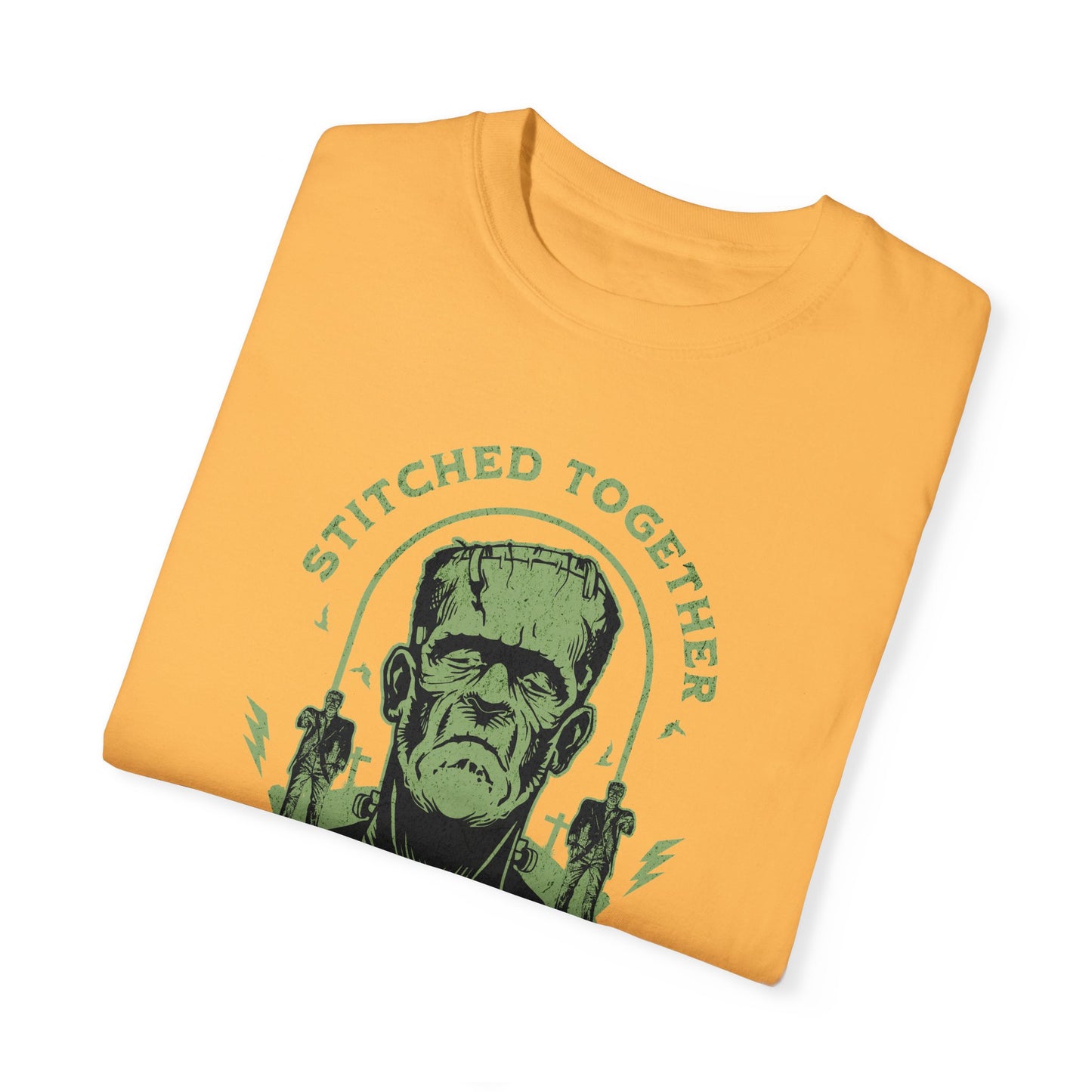 Frankenstein Monster Vintage Halloween inspired T-Shirt Distressed Style