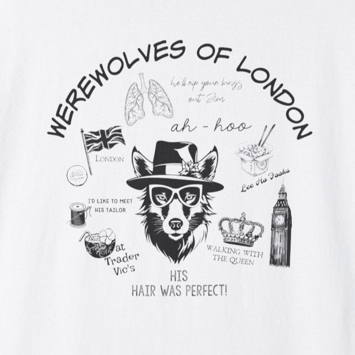 Warren Zevon Werewolves Of London Unisex Short Sleeve Tee