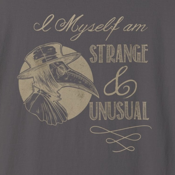 Plague Doctor I Myself Am Strange Vintage Style T-shirt