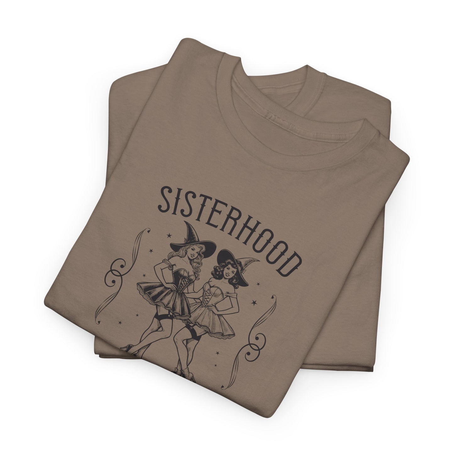 Sisterhood Witch Club Unisex Jersey Short Sleeve Tee, Halloween Girls Shirt, Gothic Shirt, Spooky Sisters Shirt, Spooky Season Shirt, Witchy