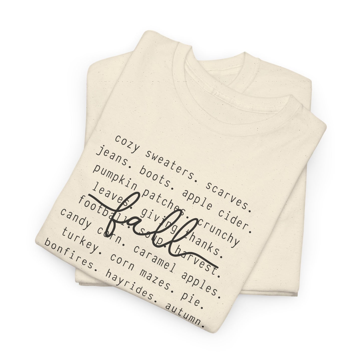 Fall Definition T-Shirt - Cozy Pumpkin Patch Shirt for Autumn Comfort, Fall Words Shirt