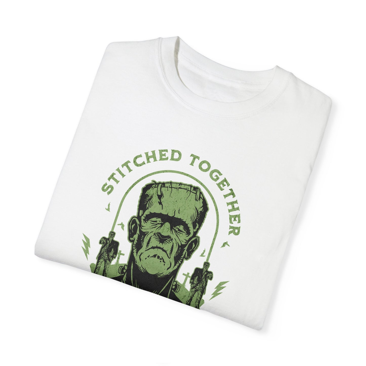 Frankenstein Monster Vintage Halloween inspired T-Shirt Distressed Style