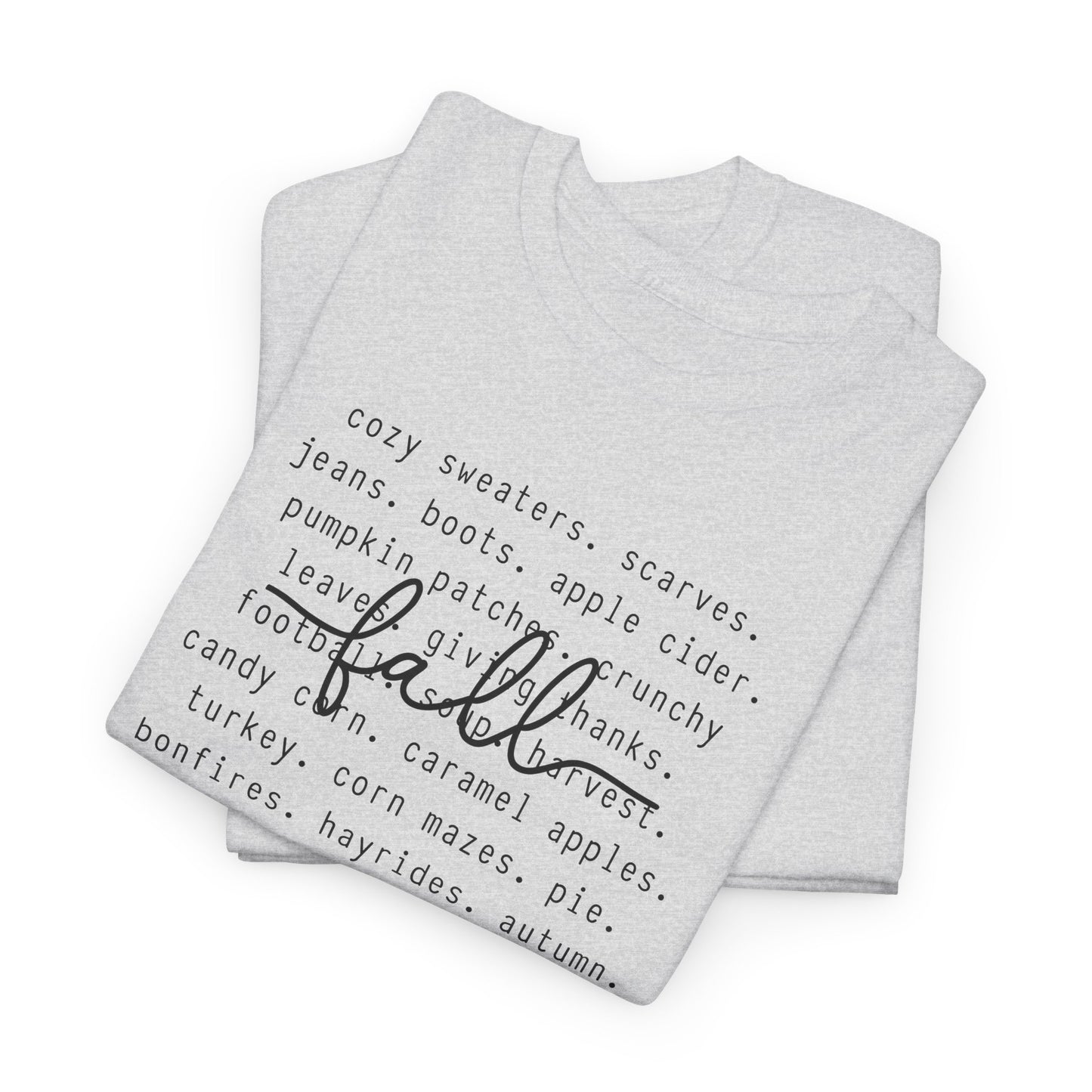 Fall Definition T-Shirt - Cozy Pumpkin Patch Shirt for Autumn Comfort, Fall Words Shirt