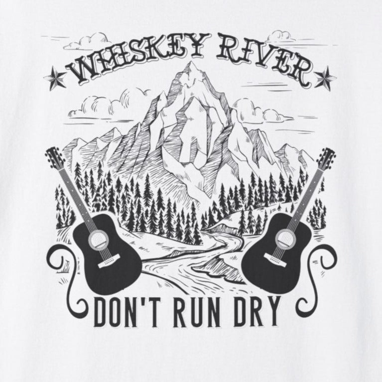 Whiskey River Tee Gift Shirt Unisex Short Sleeve Tee