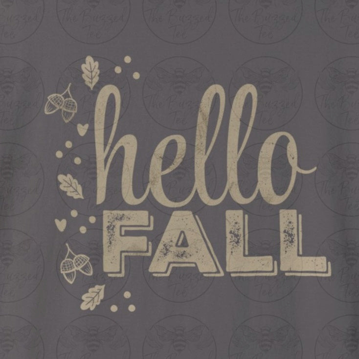 Hello Fall Autumn Thanksgiving Sweatshirt